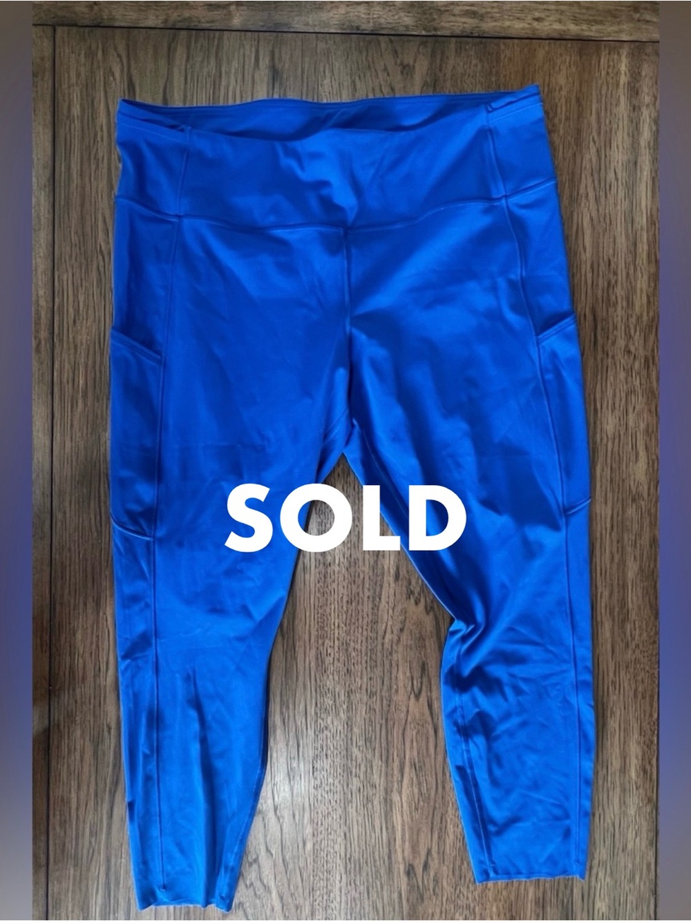 lululemon athletica Royal Blue Leggings